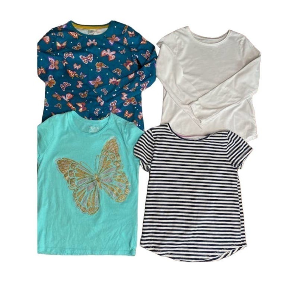 Girls Lot‎ of 4 Tops - Size 7-8